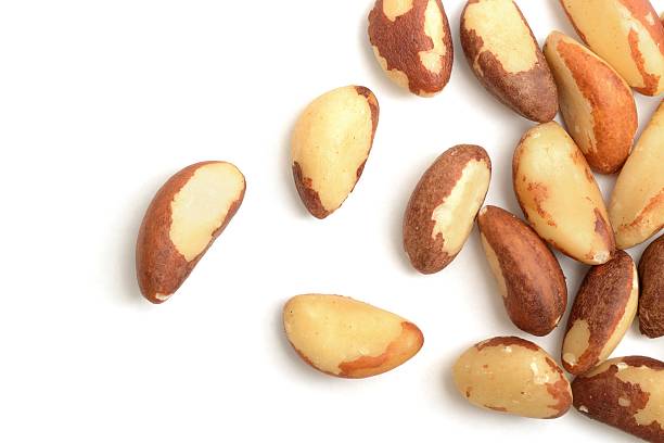 istock Brazil nuts shelled and scattered 533911225