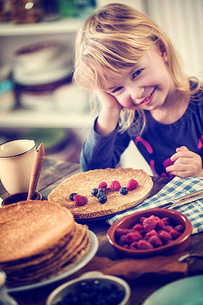 istock Traditional Dutch Pancakes - Pannenkoeken 533911476