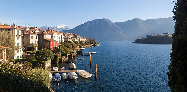 istock Sala Comacina. The small gulf with the harbor 533911871
