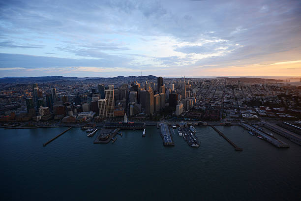 istock aerial view sunset san francisco 533913716