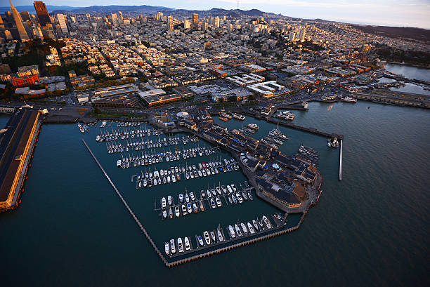 istock aerial view sunset san francisco 533913942