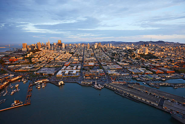 istock aerial view sunset san francisco 533913988