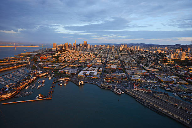 istock aerial view sunset san francisco 533914028