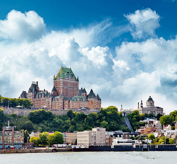 istock Chateau Frontenac Hotel in Quebec City, Canad 533914896