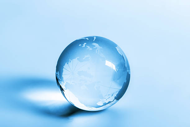 istock one single global crystal ball on white 533915782