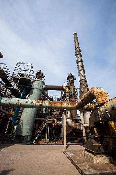 istock The old factory and equipment 533917020