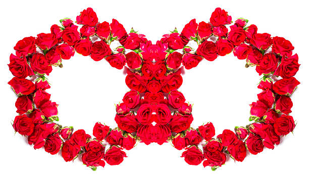istock Bouquet of roses -  design element for floral themes. 533917738