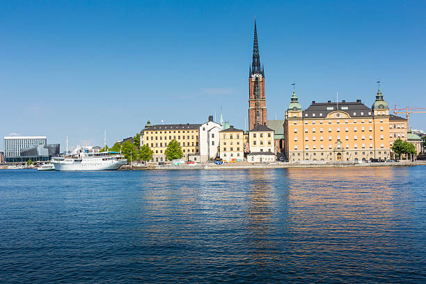 istock Scenic panorama of the Old Town (Gamla Stan) 533919932