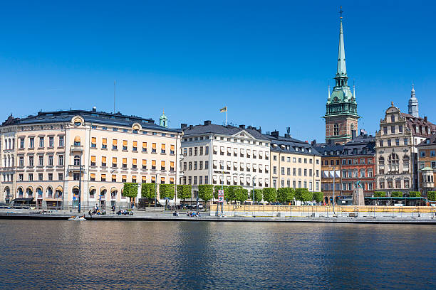 istock Scenic panorama of the Old Town (Gamla Stan) 533920078