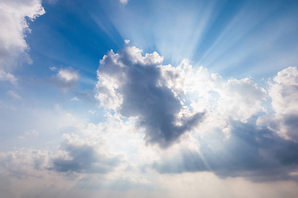 istock Cloud and sky with ray of light. 533920758