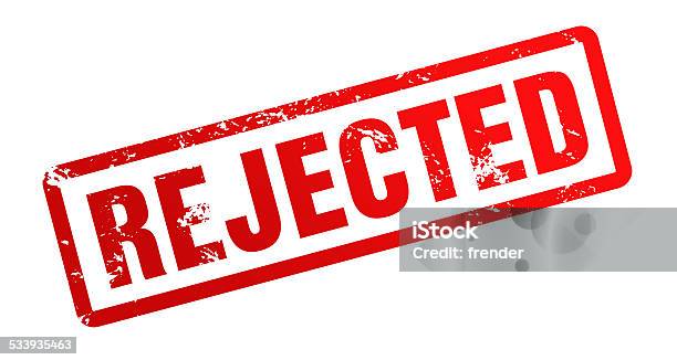 Rejected Stock Photo - Download Image Now - Rejection, Rubber Stamp, Decisions