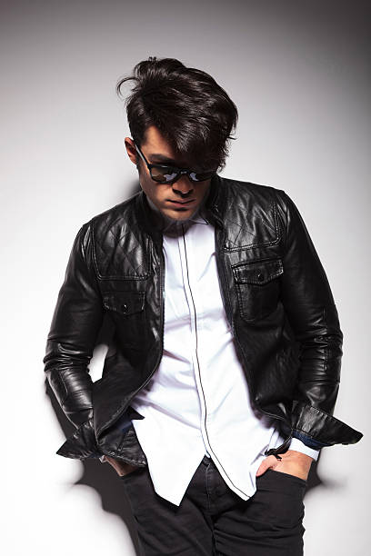 istock Fashion man looking down 533939701