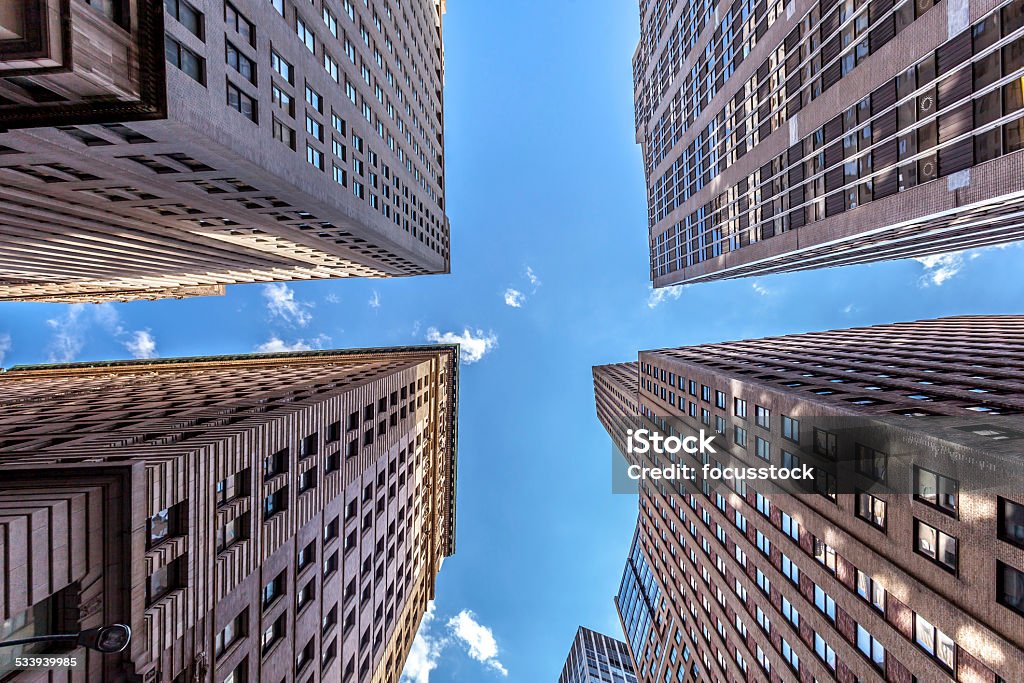 Manhattan Towers, New York City 2015 Stock Photo
