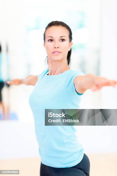 Young Woman Yogi Practicing Yoga In Studio Stock Photo - Download Image Now - 20-29 Years, 2015, Activity