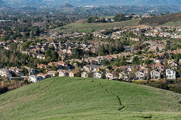 istock Suburban Hills, Homes, Meadows and Trails 533955629