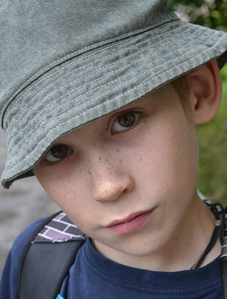 istock Portrait of the boy in a hat 533955681