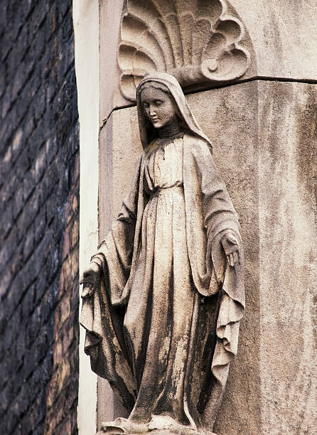 istock Madonna statue, Bruges, Belgium 533956829