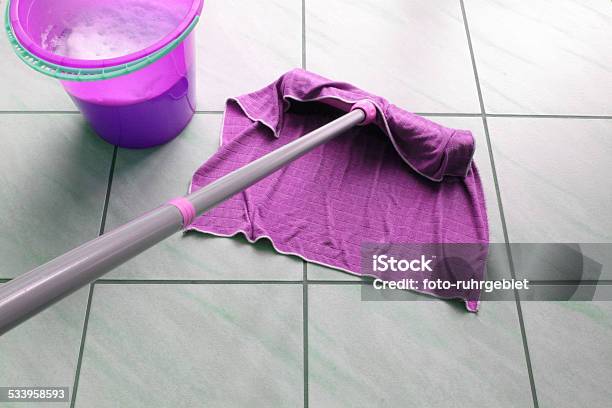 Cleaning Stock Photo - Download Image Now - Squeegee, Flooring, Rag