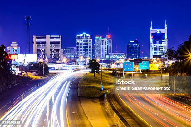 Nashville Tennessee Usa Foto de stock y más banco de imágenes de Nashville - Nashville, Vía principal, Ciudad