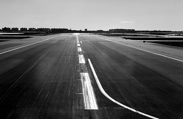 Black and White airport road