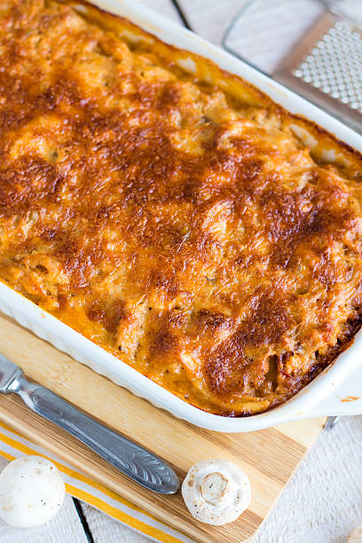 istock meat lasagna with mushrooms,Italian cuisine 533963111