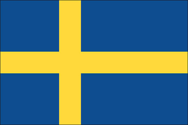 Sweden flag vector art illustration