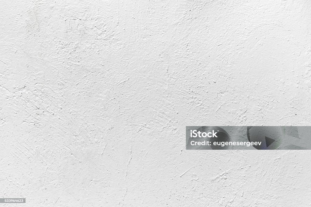 Blanco pared de cemento de yeso. Textura de fondo - Foto de stock de Pared libre de derechos