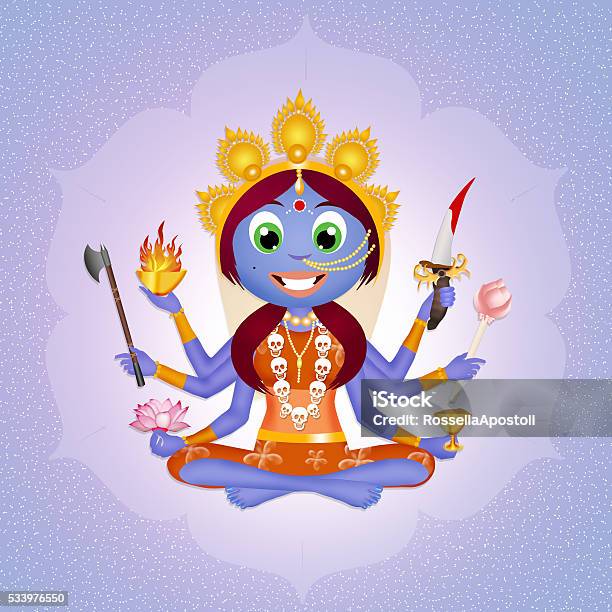 Nữ Thần Kali Hình minh họa Sẵn có - Tải xuống Hình ảnh Ngay bây giờ - Võ  gậy, Ban phước tôn giáo, Biểu tượng - Đồ thủ công - iStock