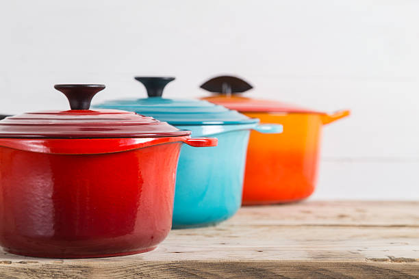 istock Cast iron saucepans and pot 533981516
