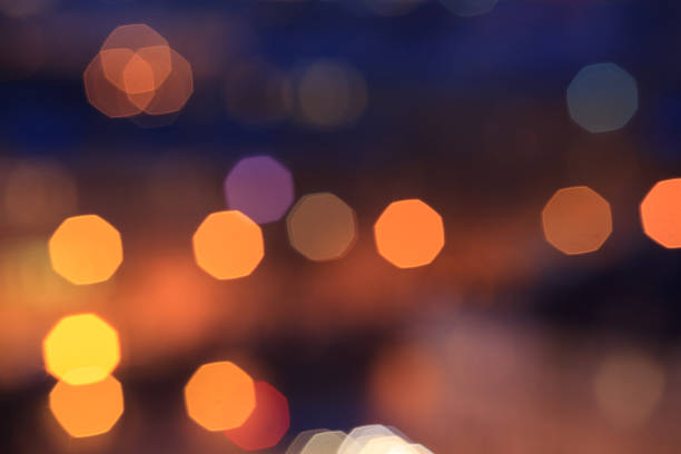 istock blur night traffic light background, Saint Petersburg 533983820
