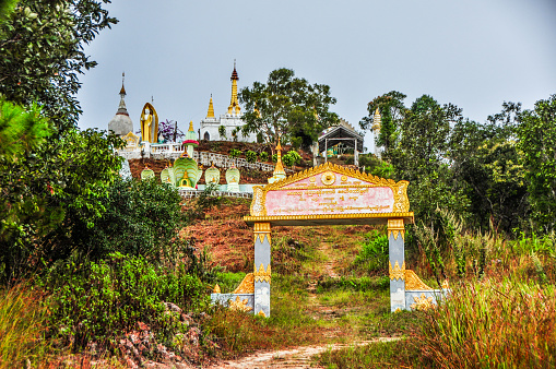 Monastery entrance at Kalaw