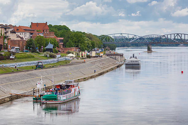 istock Torun in Poland, Old Town skyline 533985706