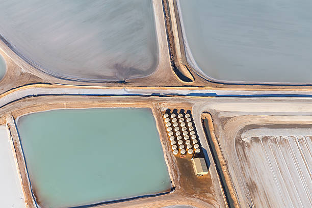istock Salt Works Storage and Ponds Viewed from Above 533986552