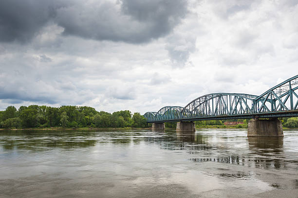 istock Poland - Torun famous truss bridge 533987408