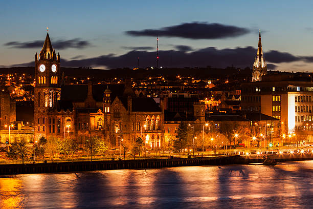 istock Panorama of Derry 533992686