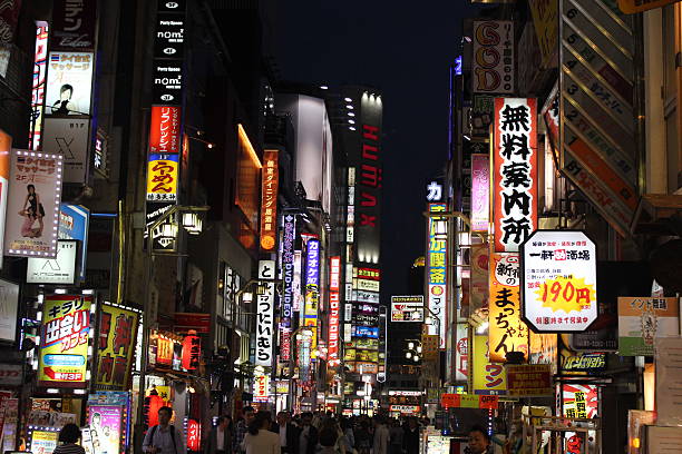 istock Evening at Shinjuku district (Tokyo, Japan) 533993994