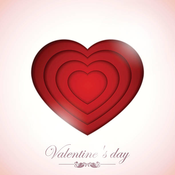 Valentine's day vector art illustration