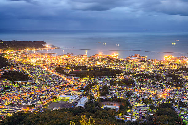 istock Otaru, Japan at Ishikari Bay 533994943