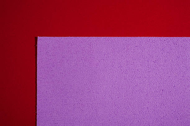 istock Eva foam bright purple on smooth red 533995398