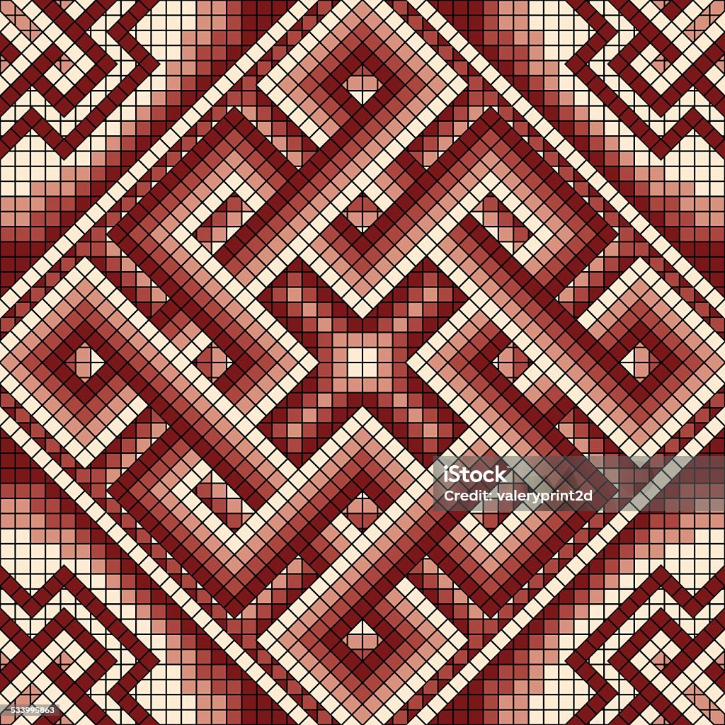 Greek mosaics vector square mosaic with classic Greek ornament Classical Greek stock vector