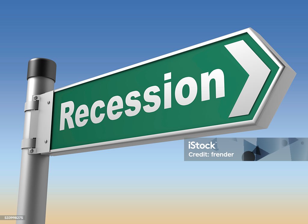recession 2015 Stock Photo