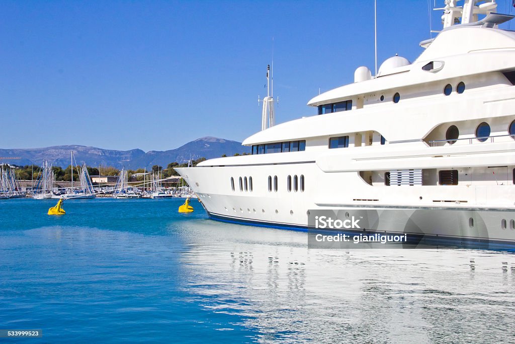 The port of Antibes French Riviera Stock Photo