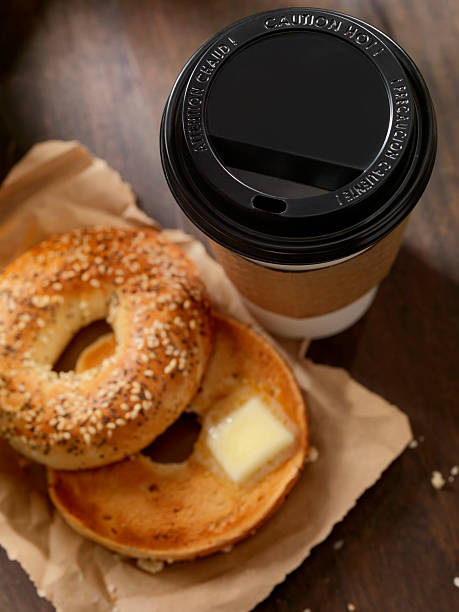 istock Toasted Bagel with Butter 533999735