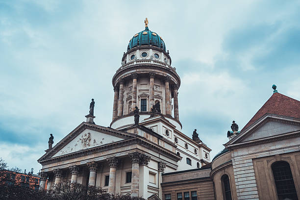 istock Historic Cathedral with Dark Storm Clouds 534000028