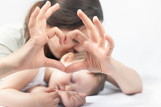 istock Happy mother and baby 534000386