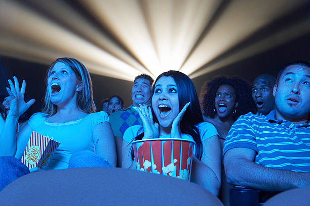 istock People Watching Movie in Theater 534000981