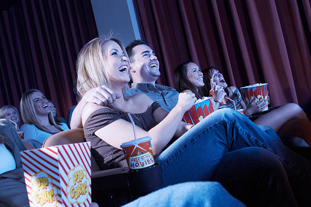 istock People Watching Movie in Theater 534000995