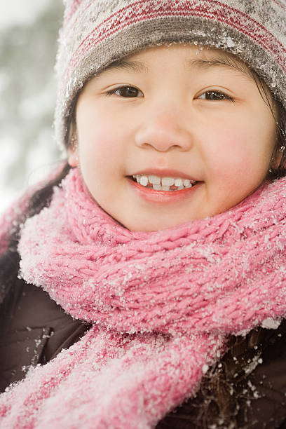 istock Girl in the snow 534001061
