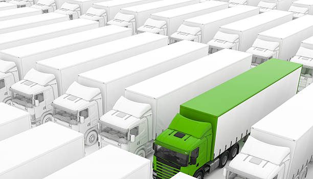 istock 3d rendering of  skecth semi-trailer truck concept 534003470