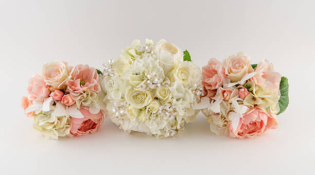 istock Bridesmaids Bouquets with Brides Bouquet 534003730